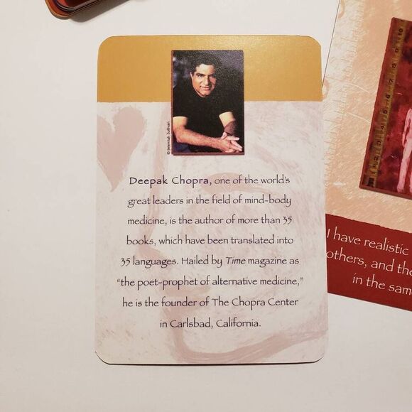 Deepak Chopra Manifesting Good Luck a 50 Card Deck - Picture 4 of 5